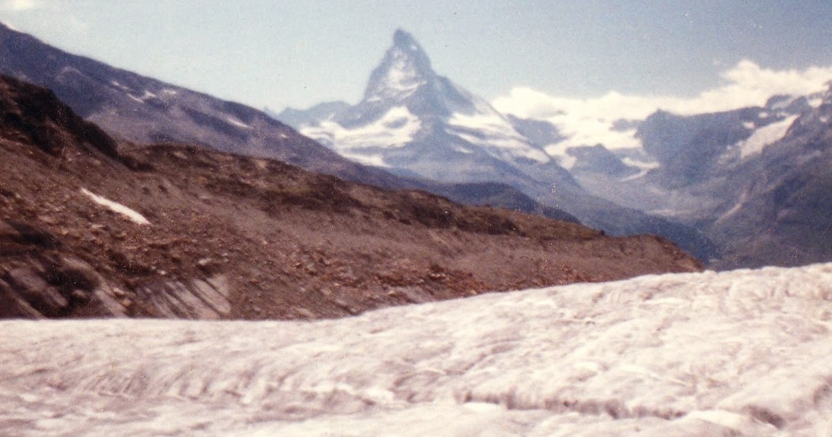Matterhorn and surrounding glaciers from Gornergrat
